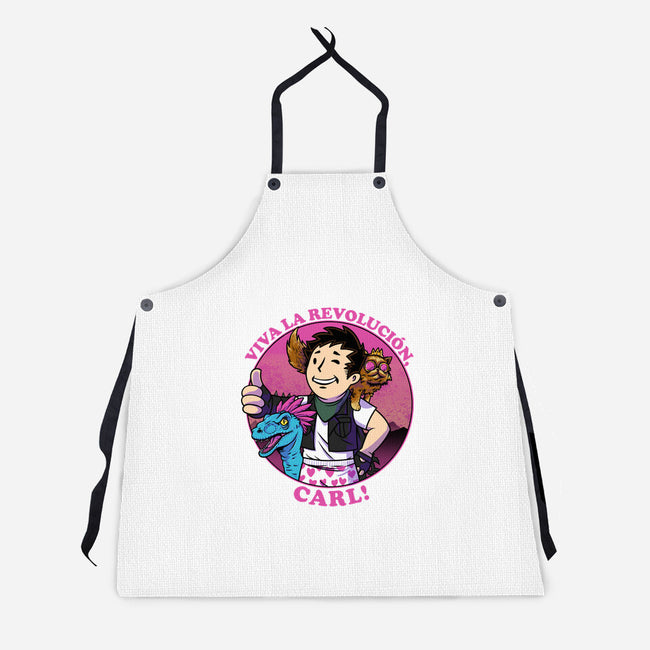 Viva La Revolucion Carl-Unisex-Kitchen-Apron-joerawks