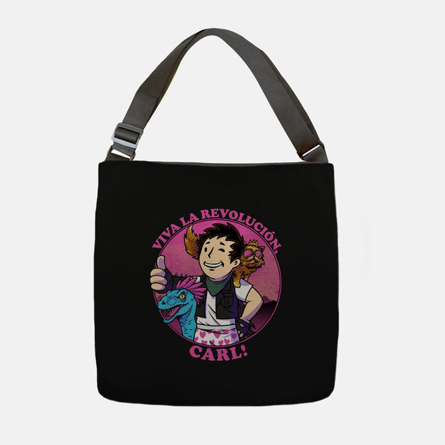 Viva La Revolucion Carl-None-Adjustable Tote-Bag-joerawks