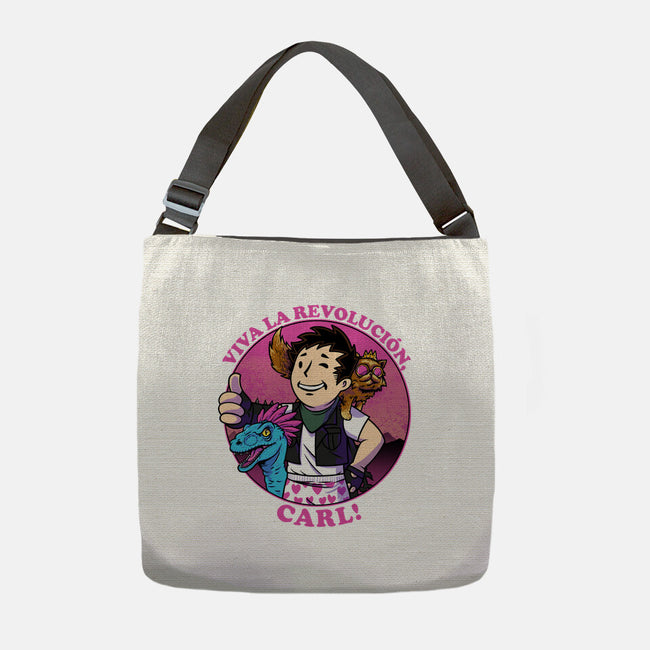 Viva La Revolucion Carl-None-Adjustable Tote-Bag-joerawks