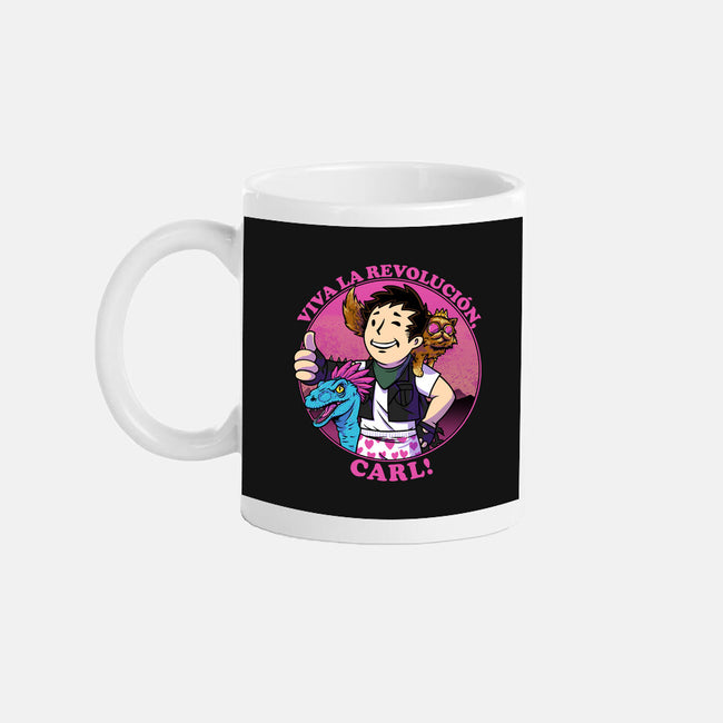 Viva La Revolucion Carl-None-Mug-Drinkware-joerawks