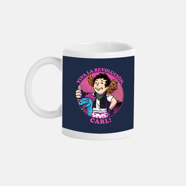 Viva La Revolucion Carl-None-Mug-Drinkware-joerawks