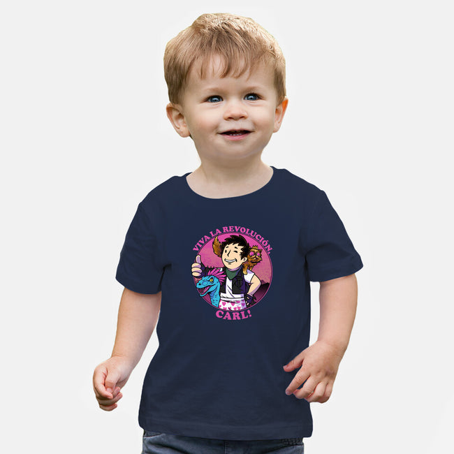 Viva La Revolucion Carl-Baby-Basic-Tee-joerawks
