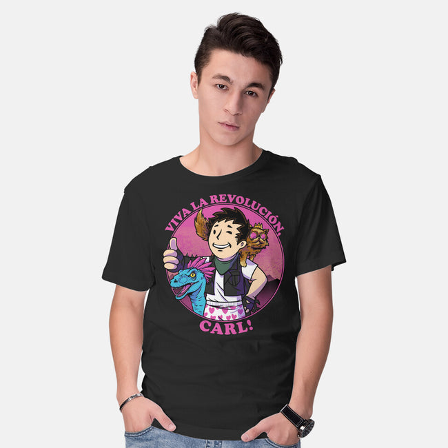 Viva La Revolucion Carl-Mens-Basic-Tee-joerawks