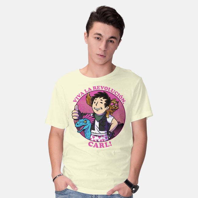 Viva La Revolucion Carl-Mens-Basic-Tee-joerawks