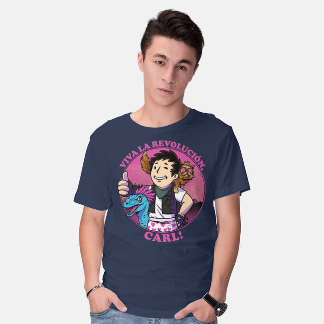 Viva La Revolucion Carl-Mens-Basic-Tee-joerawks