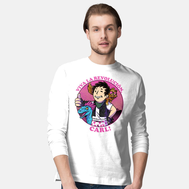 Viva La Revolucion Carl-Mens-Long Sleeved-Tee-joerawks