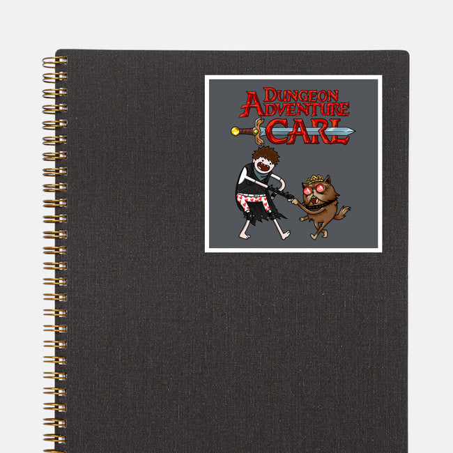 Dungeon Adventure Carl-None-Glossy-Sticker-joerawks