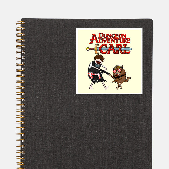 Dungeon Adventure Carl-None-Glossy-Sticker-joerawks