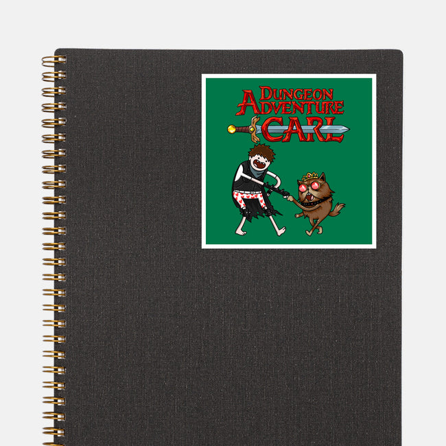 Dungeon Adventure Carl-None-Glossy-Sticker-joerawks