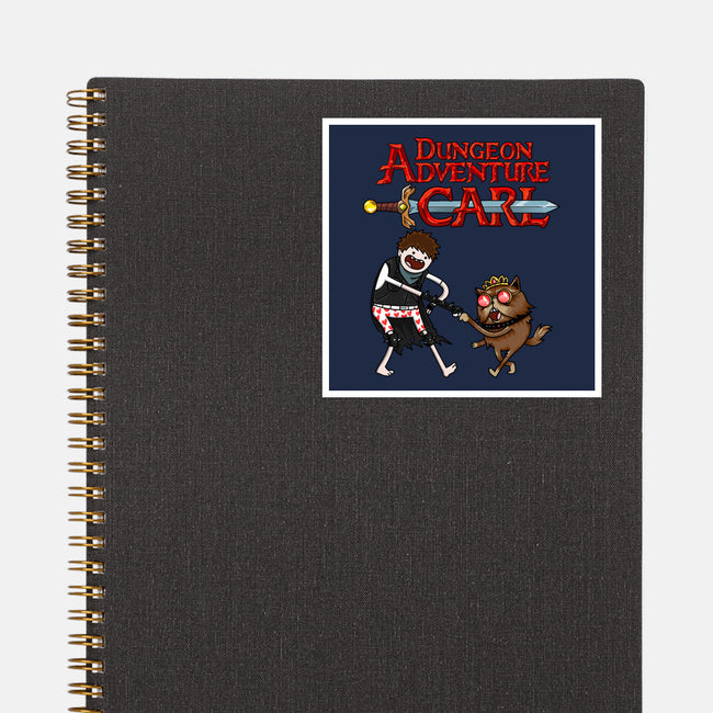 Dungeon Adventure Carl-None-Glossy-Sticker-joerawks