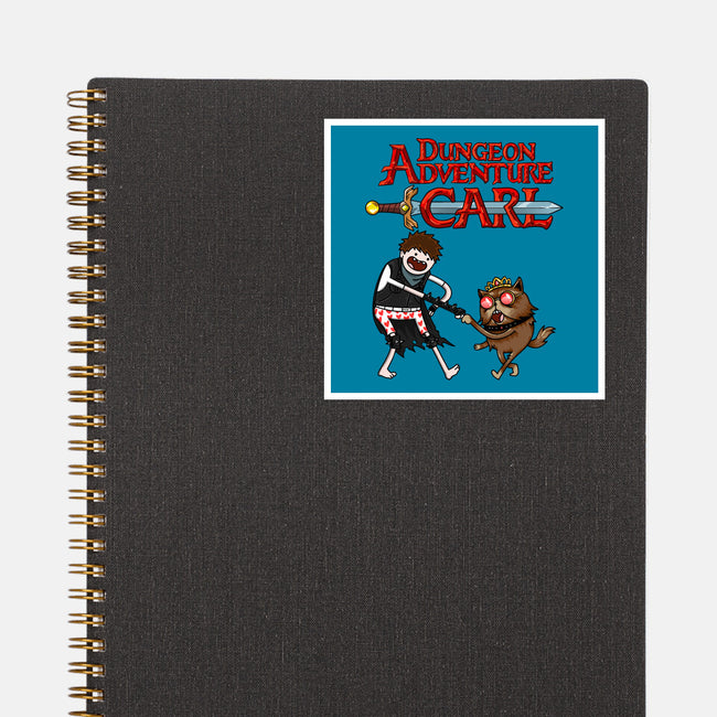 Dungeon Adventure Carl-None-Glossy-Sticker-joerawks