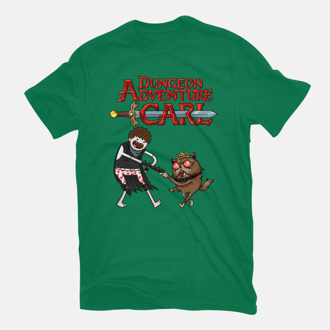 Dungeon Adventure Carl-Womens-Basic-Tee-joerawks