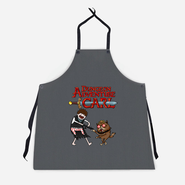 Dungeon Adventure Carl-Unisex-Kitchen-Apron-joerawks