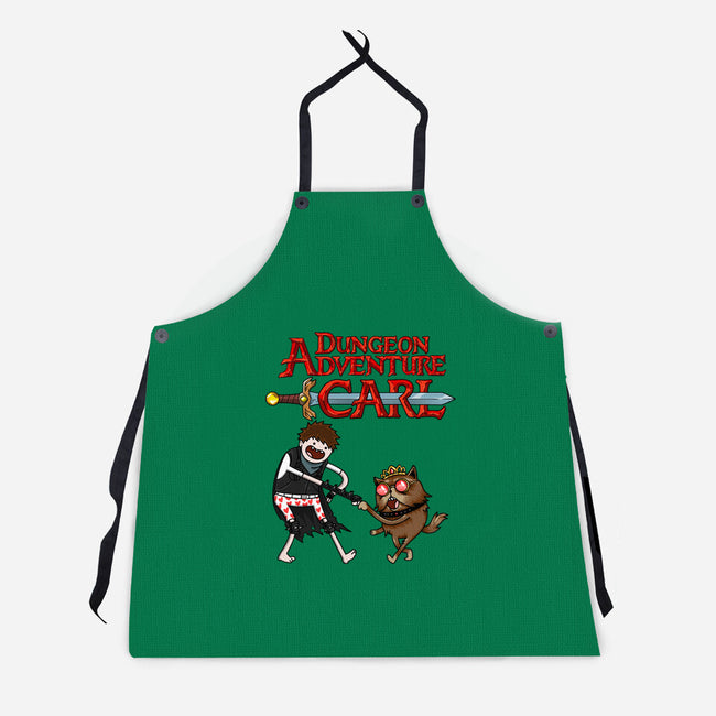 Dungeon Adventure Carl-Unisex-Kitchen-Apron-joerawks