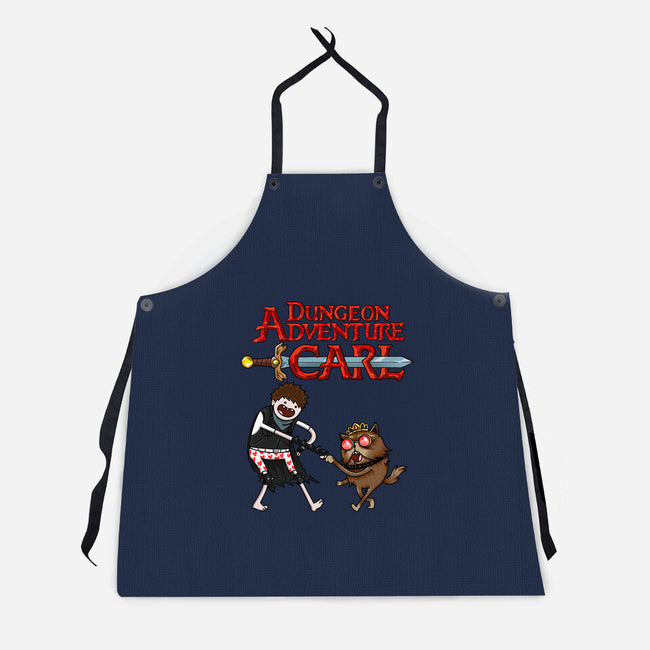 Dungeon Adventure Carl-Unisex-Kitchen-Apron-joerawks
