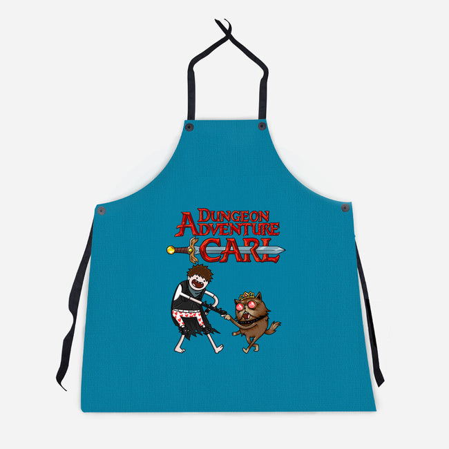 Dungeon Adventure Carl-Unisex-Kitchen-Apron-joerawks