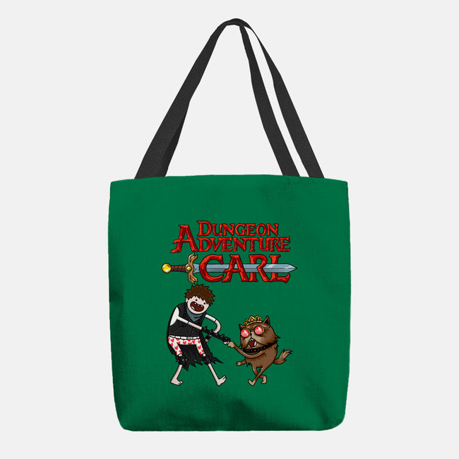 Dungeon Adventure Carl-None-Basic Tote-Bag-joerawks