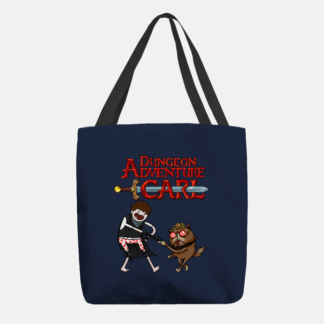 Dungeon Adventure Carl-None-Basic Tote-Bag-joerawks