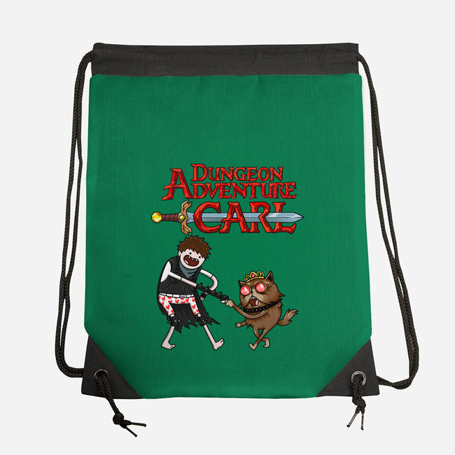 Dungeon Adventure Carl-None-Drawstring-Bag-joerawks