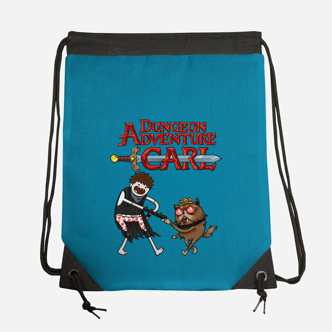 Dungeon Adventure Carl-None-Drawstring-Bag-joerawks