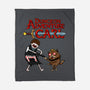 Dungeon Adventure Carl-None-Fleece-Blanket-joerawks