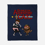 Dungeon Adventure Carl-None-Fleece-Blanket-joerawks