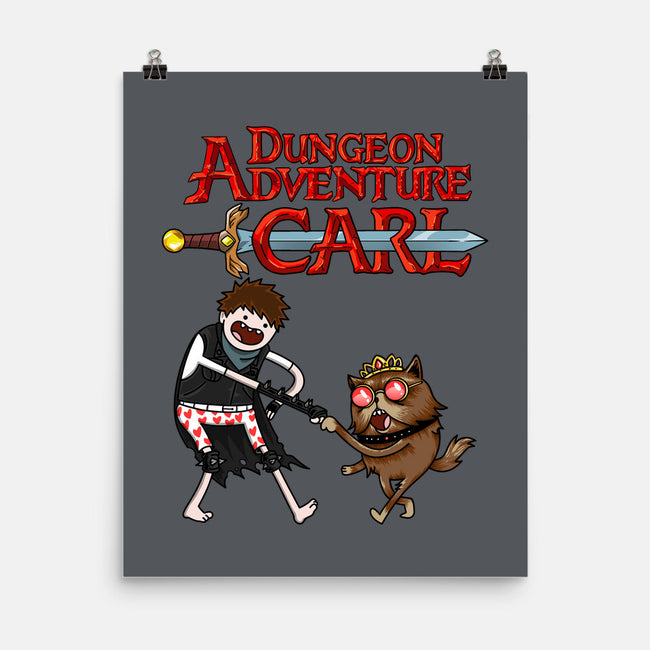 Dungeon Adventure Carl-None-Matte-Poster-joerawks