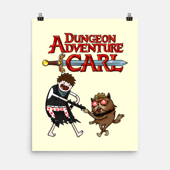 Dungeon Adventure Carl-None-Matte-Poster-joerawks