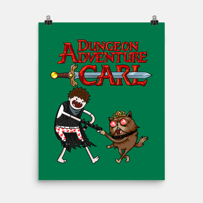 Dungeon Adventure Carl-None-Matte-Poster-joerawks