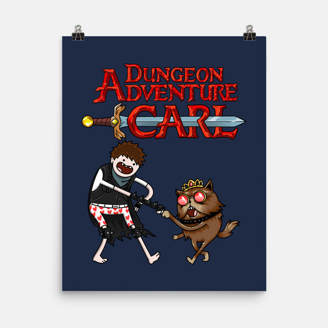 Dungeon Adventure Carl-None-Matte-Poster-joerawks