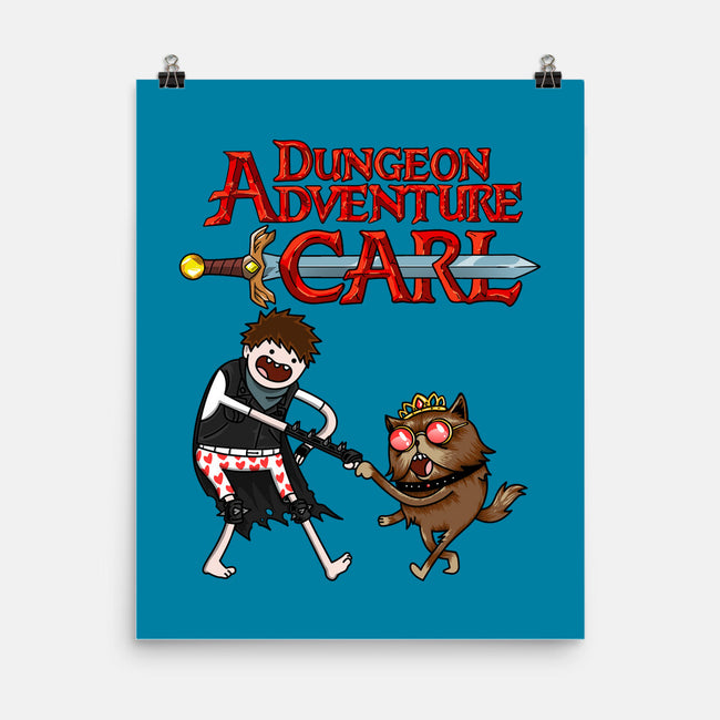 Dungeon Adventure Carl-None-Matte-Poster-joerawks