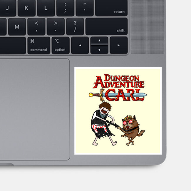 Dungeon Adventure Carl-None-Glossy-Sticker-joerawks