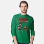 Dungeon Adventure Carl-Mens-Long Sleeved-Tee-joerawks