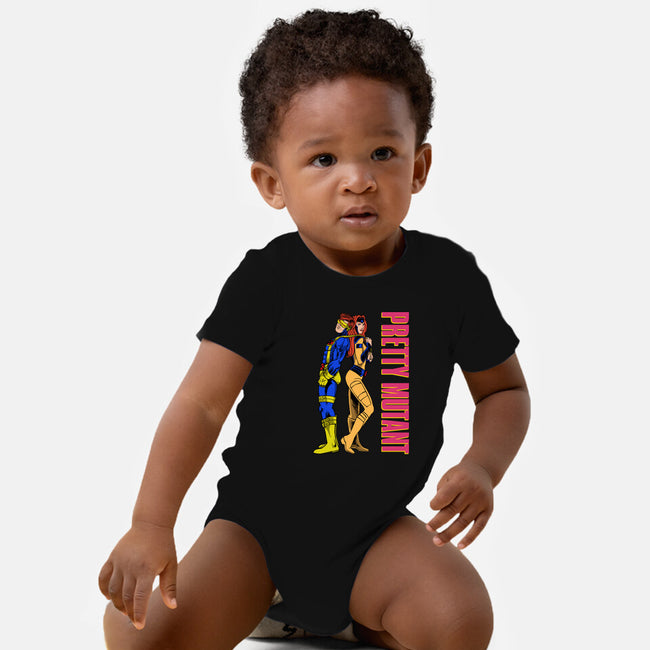 Pretty Mutant-Baby-Basic-Onesie-joerawks