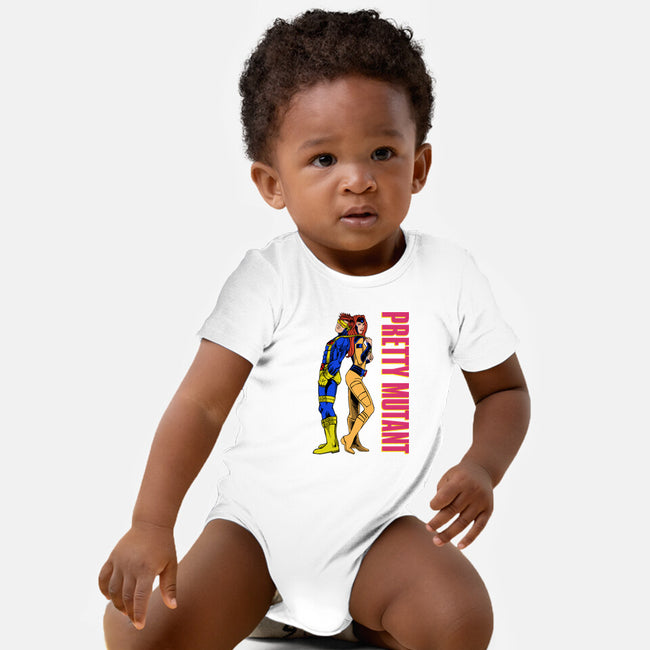 Pretty Mutant-Baby-Basic-Onesie-joerawks