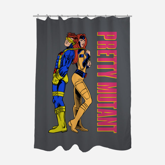 Pretty Mutant-None-Polyester-Shower Curtain-joerawks