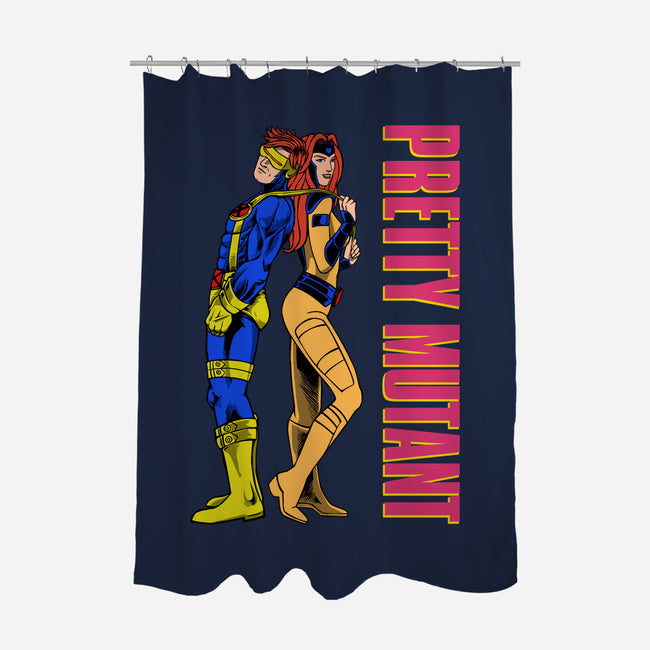 Pretty Mutant-None-Polyester-Shower Curtain-joerawks