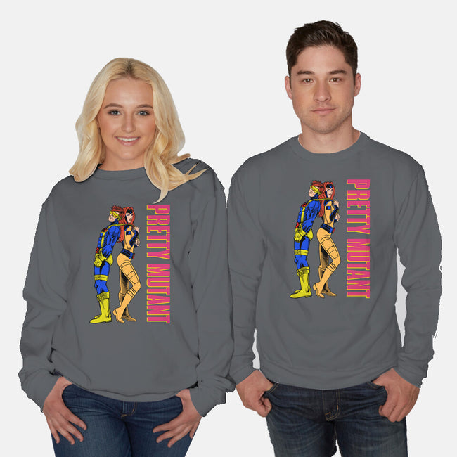 Pretty Mutant-Unisex-Crew Neck-Sweatshirt-joerawks