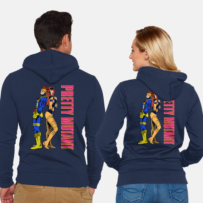 Pretty Mutant-Unisex-Zip-Up-Sweatshirt-joerawks