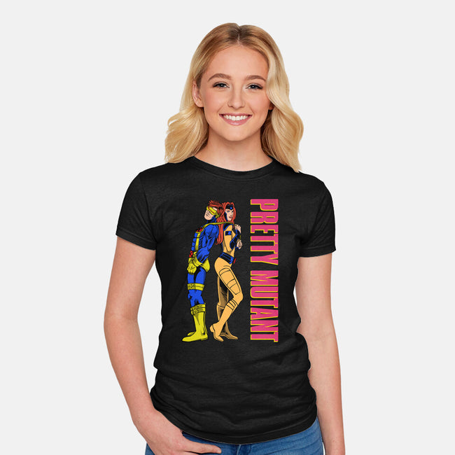 Pretty Mutant-Womens-Fitted-Tee-joerawks