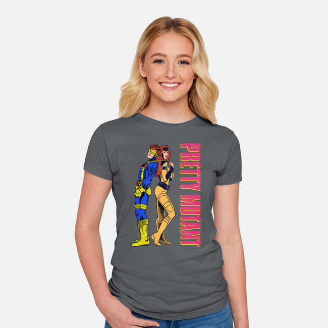 Pretty Mutant-Womens-Fitted-Tee-joerawks