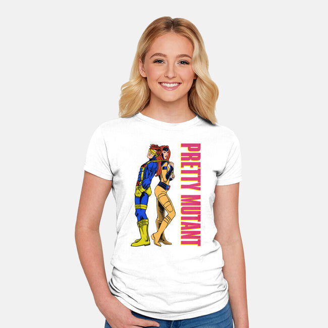Pretty Mutant-Womens-Fitted-Tee-joerawks