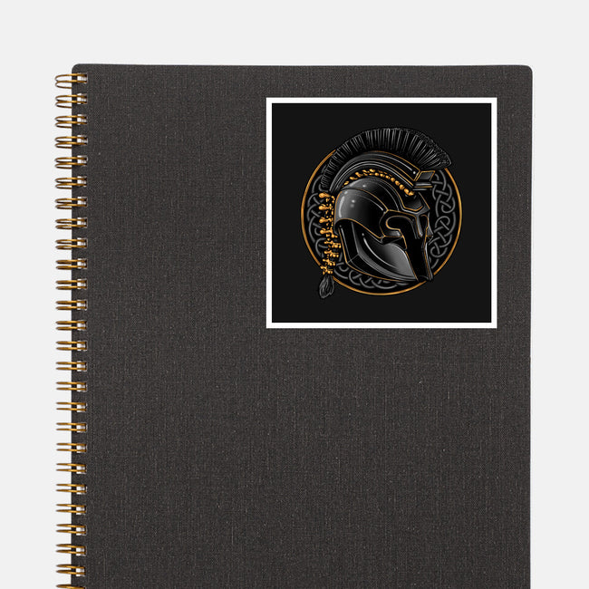 Emblem Of The Conqueror-None-Glossy-Sticker-glitchygorilla