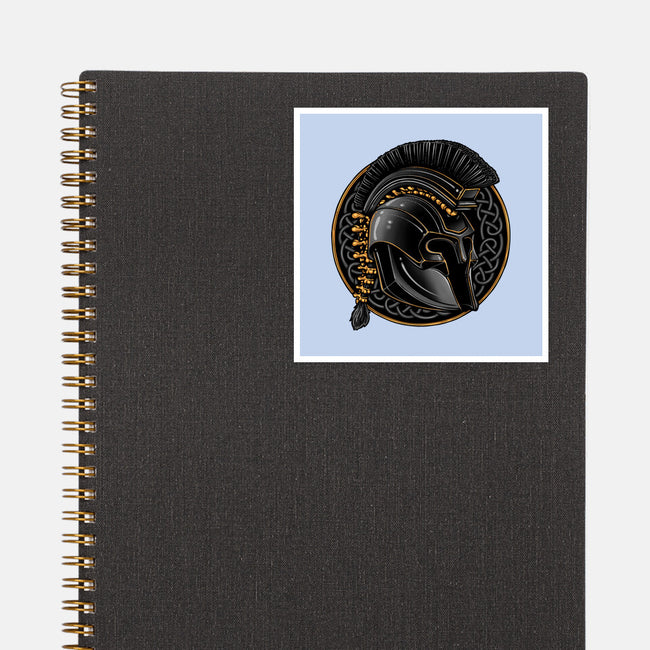 Emblem Of The Conqueror-None-Glossy-Sticker-glitchygorilla