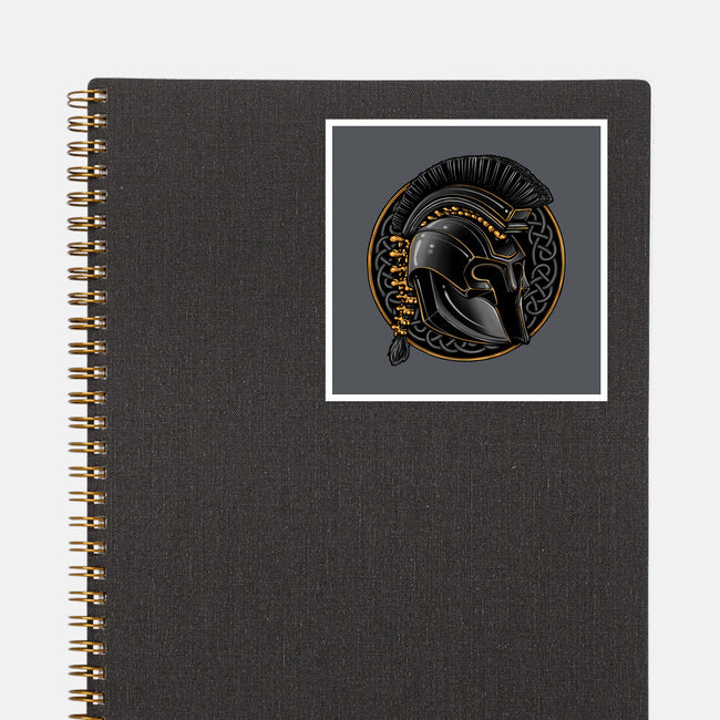 Emblem Of The Conqueror-None-Glossy-Sticker-glitchygorilla