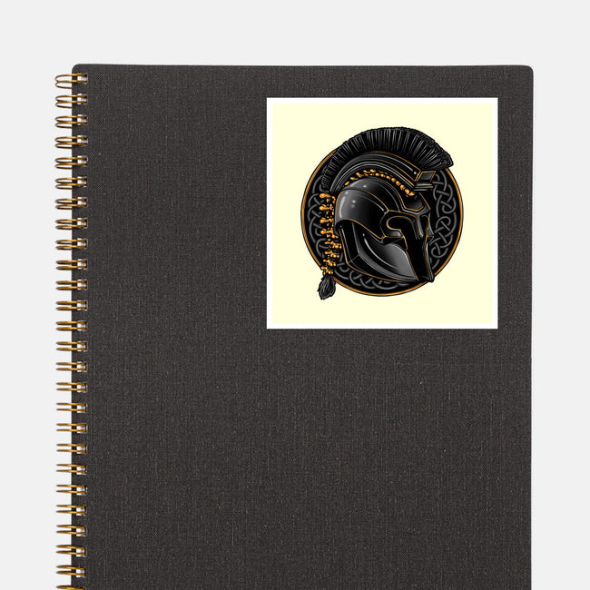 Emblem Of The Conqueror-None-Glossy-Sticker-glitchygorilla