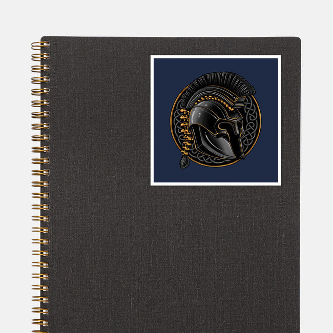 Emblem Of The Conqueror-None-Glossy-Sticker-glitchygorilla