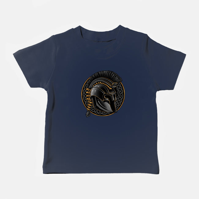 Emblem Of The Conqueror-Baby-Basic-Tee-glitchygorilla