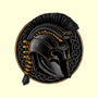 Emblem Of The Conqueror-Unisex-Kitchen-Apron-glitchygorilla