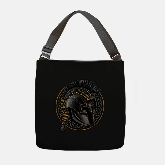 Emblem Of The Conqueror-None-Adjustable Tote-Bag-glitchygorilla